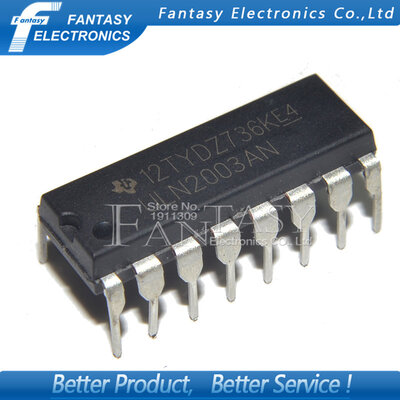 

100PCS ULN2003AN DIP16 ULN2003A ULN2003 DIP new&original IC free shipping