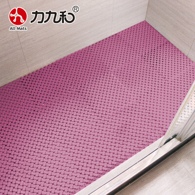 

All Mats Bathroom mats hollow hydrophobic stitching paddles can be cut drain pad shower room mat pink 12 piece