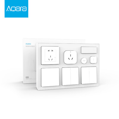 

MI Xiaomi Aqara Smart Bedroom Kit Aqara Air ConditionerTemperature Humidity&Body SensorWall Switch Socket Wireless switches