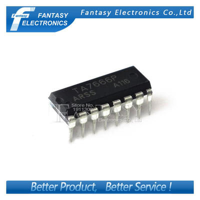 

10PCS TA7666P DIP16 TA7666 DIP new and original IC free shipping