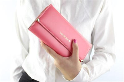 

Мода женщин леди PU кожаный мультфильм кошелек длинный держатель карты сумка сумочка