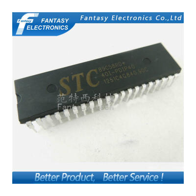 

5PCS STC89C58RD+40I-PDIP40 DIP40 STC89C58RD+40I DIP STC89C58RD MCU new and original Free shipping