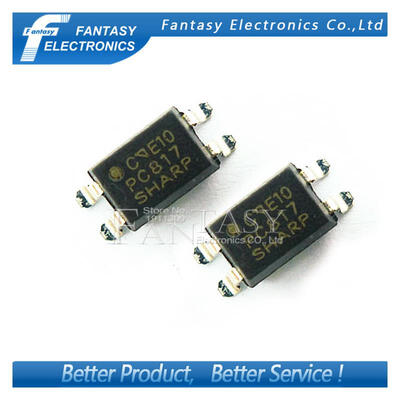 

50PCS PC817C SOP4 PC817-C SOP PC817 C SMD new and original IC free shipping
