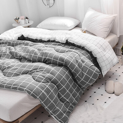

Baidu Emperor byford quilt by the core double fiber seasons thickened quilt spring&autumn is gray&white 200230cm
