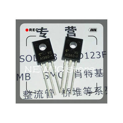 

Free shipping 50pcs A1360 2SA1360 2SA1360-Y TO-126 Good quality!