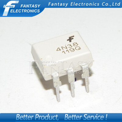 

20PCS 4N38 DIP6 DIP photoelectric coupler new&original free shipping