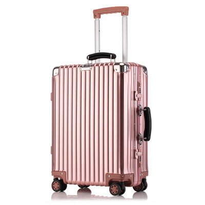 

FUKO aluminum-magnesium alloy trolley case 29-inch universal wheel trolley case TSA customs password lock boarding suitcase TM9017-291 silver