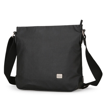

Mu Yi man bag shoulder bag men&39s business casual Messenger bag Korean canvas bag ME_1152 gray