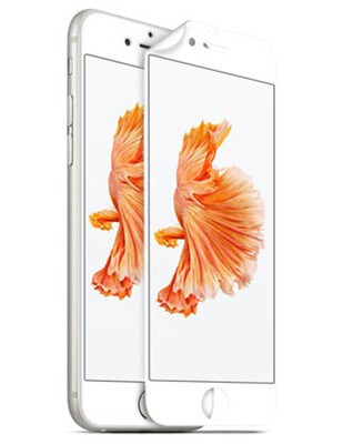 

[3D] Apple, Smorss полный экран полноэкранного пленочное покрытие стального 7Plus iPhone7Plus стали углеродного волокна 3D мягкая сторона пленка защитная пленка HD телефон белый