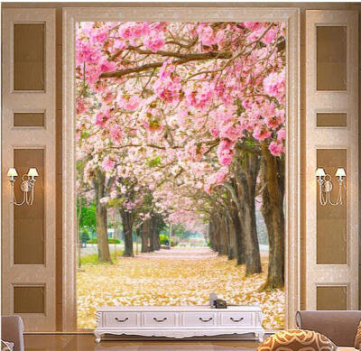 

Custom photo wallpaper 3D stereo TV background wall wallpaper bedroom hallway non-woven wallpaper mural