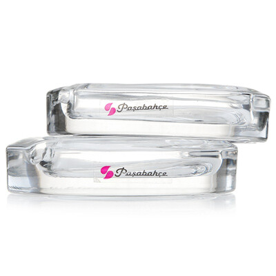 

Jingdong supermarket] Pasha Paji (Pasabahce) glass oval ashtray inside the prism bar bar 2 only installed 54166