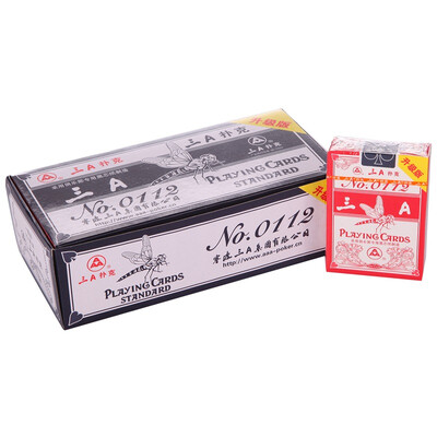 

3A Dragonfly Poker 0112 Club Black Core Paper Poker (10 пачек)