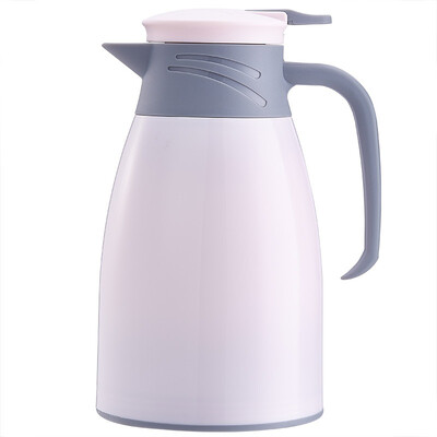 

Yijia Dingsheng Series 1L candy color injection shell insulation pot thermos bottle multi-functional hot water bottle large capacity vacuum office water bottle kettle powder white powder ZS-9100-B