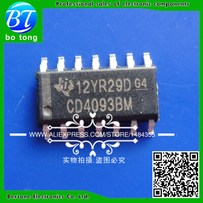 

200PCS HEF4093BT SOP14 HCF4093 SMD CD4093BM new&original IC free shipping