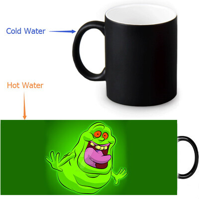 

Приманки-приманки Slimer Morphing Mug Color Change Чашка чая Волшебная молочная кружка для кофе
