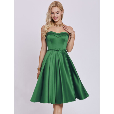 

CAZDZY Sweetheart Bowknot A Line Homecoming Dress