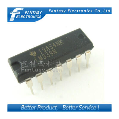 

10PCS LM339N DIP14 LM339 DIP Quad Single Supply Comparators new and original IC free shipping