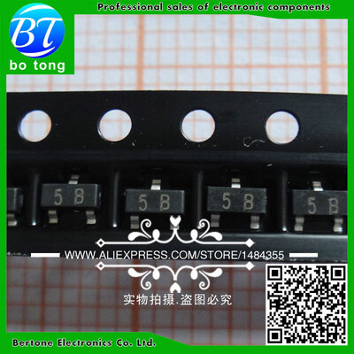 

200PCS BC807 BC807-25 SOT-23 PNP PARK 5B 05A45V general purpose transistor