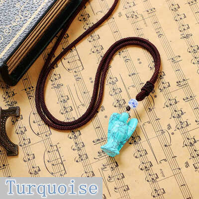 

1 PCS Natural Crystal Party Necklace Angel Pendant Fine Jewelry Rhinestone Granate Overwatch Music Moana Gravity Falls Gatos