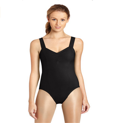 

2018 New Eight Colors Women Bodysuit Costumes Scoop Neck No Sleeves No full Bodysuit Spandex Dance Unitard Zentai Suit