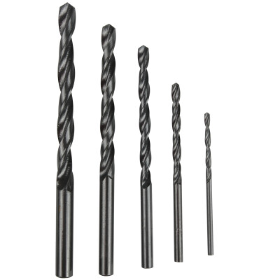 

Jimmy Home JM-GT14105 High Speed ​​Steel Twist Drill Hand Drill Bit Plastic Copper Aluminum Woodworking Drill Power Tool Accessories 5 Pack 2-6mm