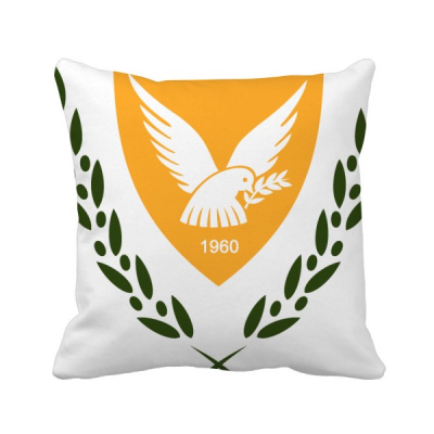 

Cyprus National Emblem Country Square Throw Pillow Insert Cushion Cover Home Sofa Decor Gift