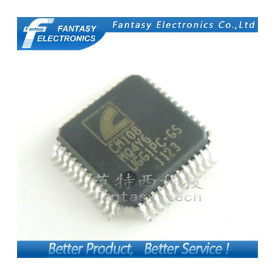 

50PCS CM108 QFP48 CM108AH QFP LQFP USB Audio I/O Controller new and original free shipping