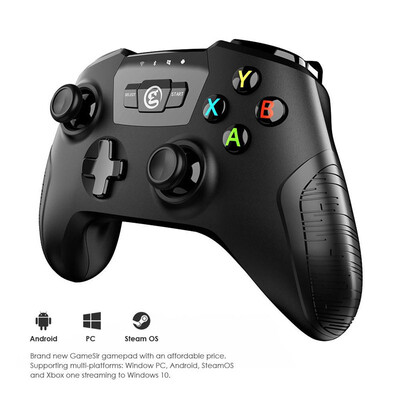 

GameSir T2a Bluetooth / 2.4G Беспроводной / проводной контроллер геймпада для ПК / Android Телефон / ТВ-бокс - черный