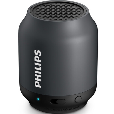 

динамик Philips (PHILIPS) BT25A беспроводной Bluetooth портативный мини-карманный динамик совместим с Apple / Samsung / компьютерной небольшой стерео-синий