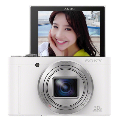 

Sony SONY DSC-WX500 digital camera white 182 million effective pixels 3 inches 180 degree flip screen 30 times optical zoom Wi-Fi share upload