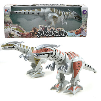 

Walking Brachiosaurus Dinosaur Kids Toy Figure With Lights & Sounds, Real Movement