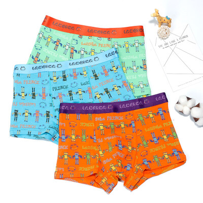 

Langsha childrens underwear boys boyshort youth students boxer pants big childrens shorts 3 mixed color mixed color 4 120M