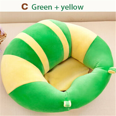 

Big Size Plush Baby Seat Soft Stuffed Infant Learn Sit Sofa Chair Safe Baby Feeding Seat for Lunch Dinner Plush Educational Toys
