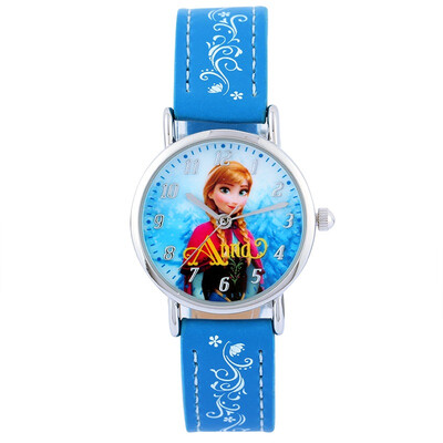 

Дисней (Disney) вахты милого мультфильма детских Замороженный Ши Ин часы 95010-4