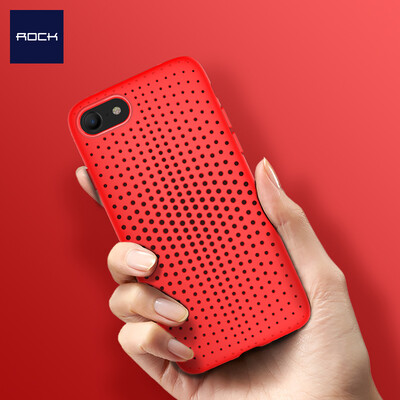 

Rock ROCK Apple 87 Mobile Shell iPhone87 Cover Light Breathable Silicone Softshell Shell Shell Red