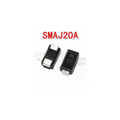 

10pcslot SMAJ20A BV 400W SURFACE MOUNT TRANSIENT VOLTAGE SUPPRESSOR