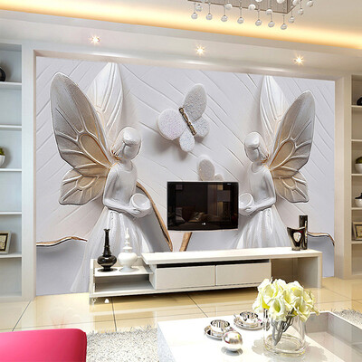 

Custom Photo Wallpaper 3D Stereoscopic Relief Butterfly Beauty Bedroom Living Room TV Background Wall Home Decor Mural Wallpaper
