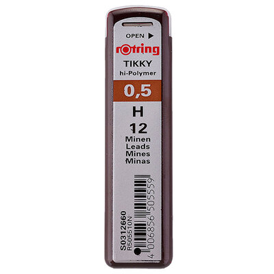 

Red ring Rotring lead H 05mm