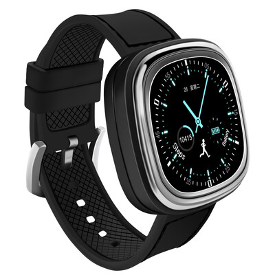 

Часы Newman M2 Bluetooth Smart Watch Водонепроницаемые Мужчины и женщины Здоровый сердечный ритм Браслеты Браслеты Элегантный серебристый