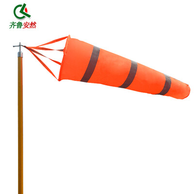 

Qilu safe&durable weather windsock wind vane oil&gas dangerous chemicals enterprise wind direction measurement outdoor wind direction detection reflective need self-prepared column medium