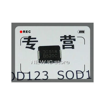 

50pcs/lot Free shipping 50pieces B520c-13-f dioda Schottky 20 V 5A SMC 520 B520C DO-214AB