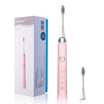 

Westinghouse Electric Toothbrush Sonic Electric Toothbrush Adult Rechargeable Sonic Sonic Toothbrush WT-301P Pink