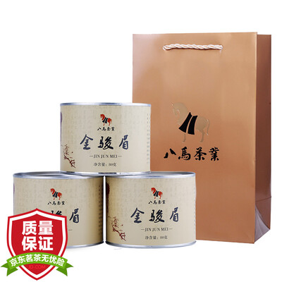 

Восемь лошадей Чайный чай Черный чай Wuyishan Tongmu Guan Jin Jun Mei Mei Round Canned 80g * 3