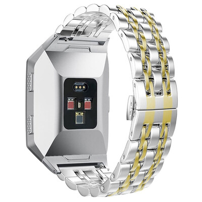 

Fitbit Ionic Bracelet watch Strap, Luxurious Stainless Steel Accessory Smart Watch Strap For Fitbit Ionic