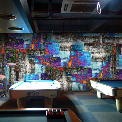 

Custom 3d mural 3D abstract color cube wallpaper KTV bar large mural wallpaper