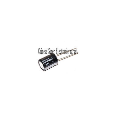 

50PCS 16V 1000UF 10*13 Aluminum Electrolytic Capacitor 16V/1000UF 10*13mm 10mm*13mm