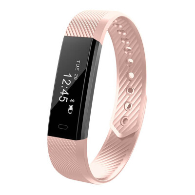 

ID115 Smart Bracelet Fitness Tracker Step Counter Activity Monitor Band Вибрация Браслет