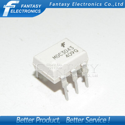 

10PCS MOC3043 DIP6 DIP new&original IC free shipping