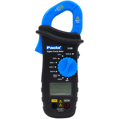 

Paola digital clamp multimeter current&voltage electrician measurement table digital clamp hook table 3159