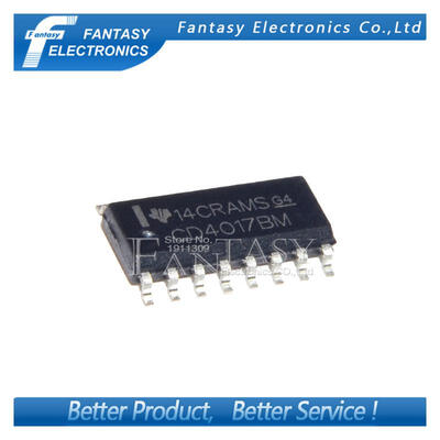 

50PCS CD4017BM SOP16 CD4017 SOP CD4017BM96 SMD new and original IC free shipping